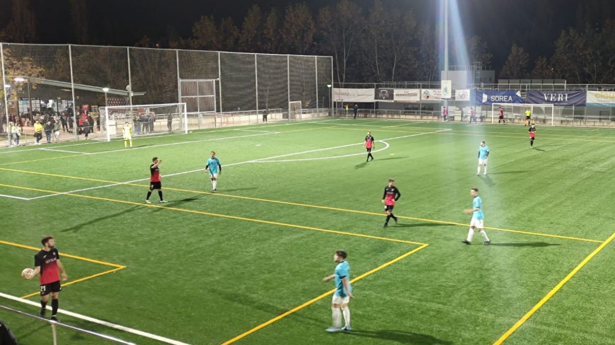 Un gol de Raul Manso d'estratègia certifica el tercer triomf consecutiu del SantCu