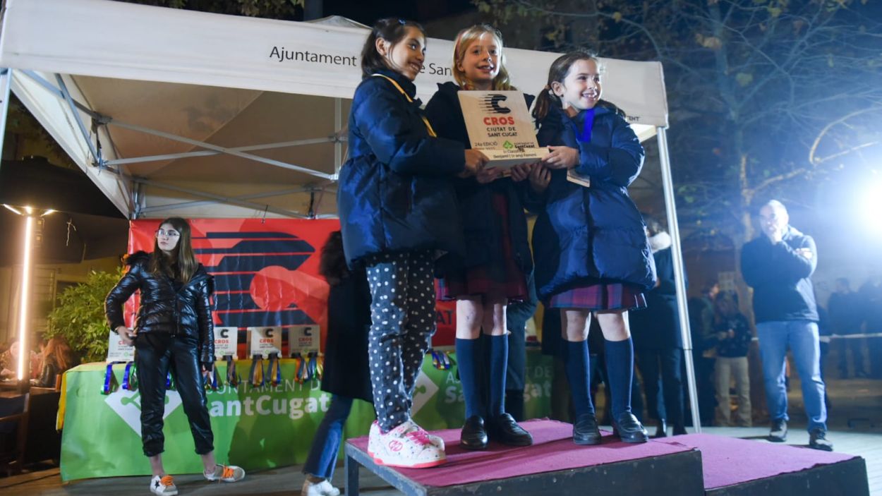 Sant Cugat guardona els campions i campiones del Cros Ciutat de Sant Cugat