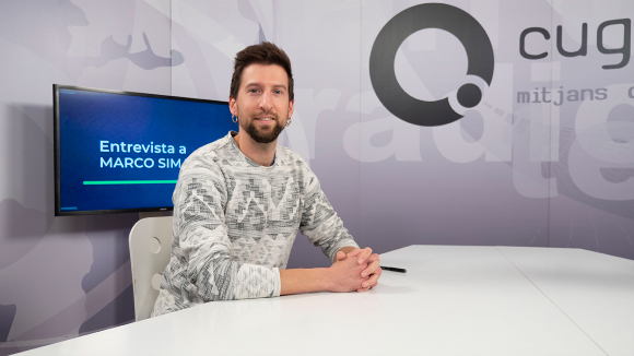 Marco Simarro (CUP): 'Algunes crítiques les hem d'entomar i els pressupostos han d'estar a l'hora'