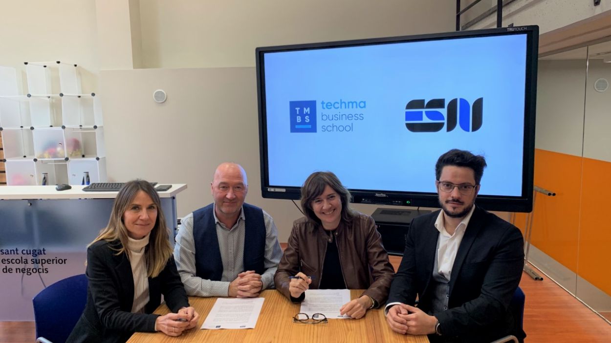L'Escola Superior de Negocis s'alia amb Techma Business School