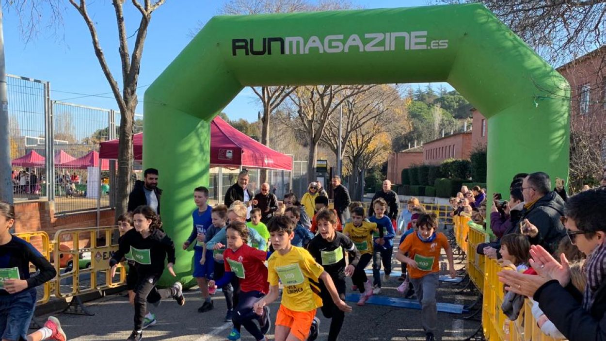 Josep Díaz i Elisabet Martínez triomfen a la 6a edició de la Milla Solidària de Valldoreix