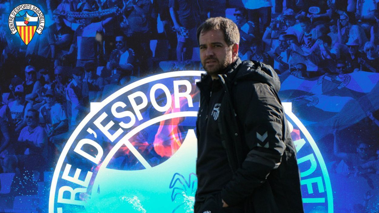 El santcugatenc Miki Lladó és el nou entrenador del Centre d'Esports Sabadell