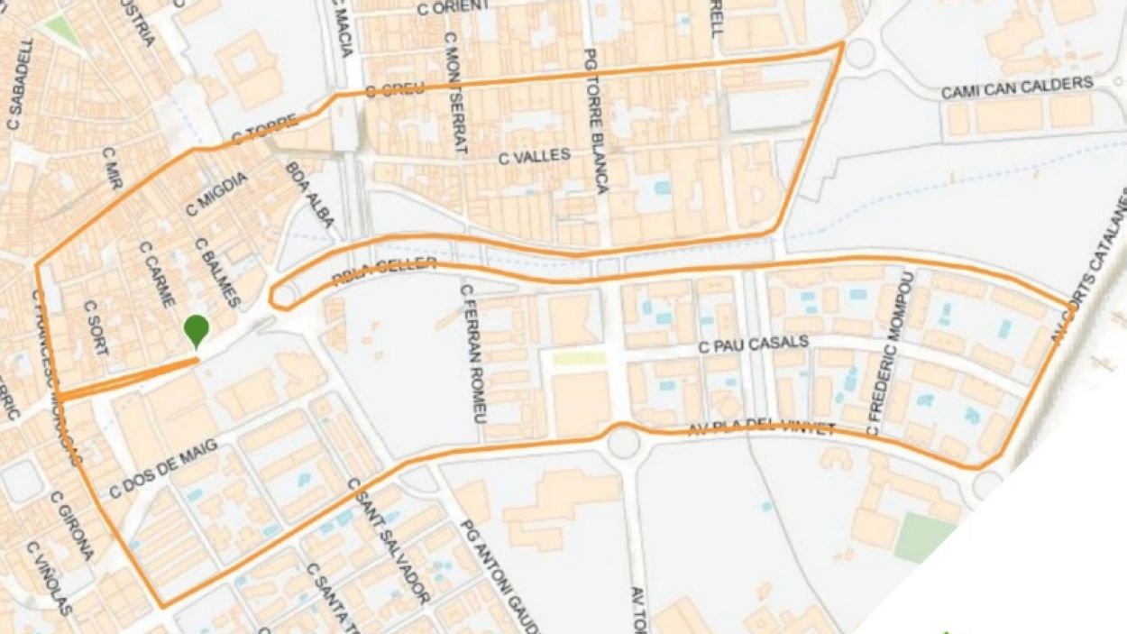 Quins carrers es tallaran per a la Cursa del Gall d'aquest dissabte?