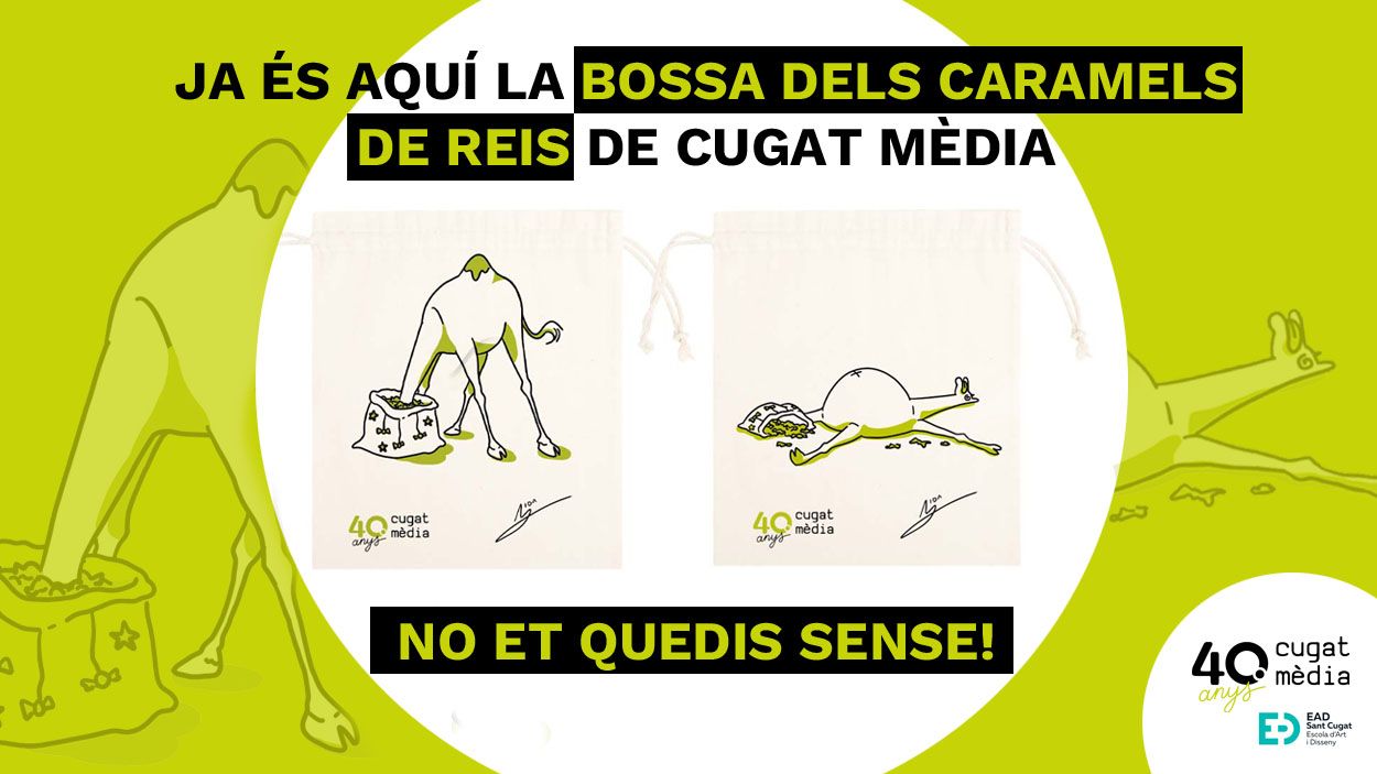 Ja és aquí la bossa dels caramels de Reis de Cugat Mèdia