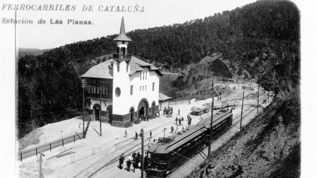 L'edifici modernista de l'estació de les Planes tornarà a l'aspecte original