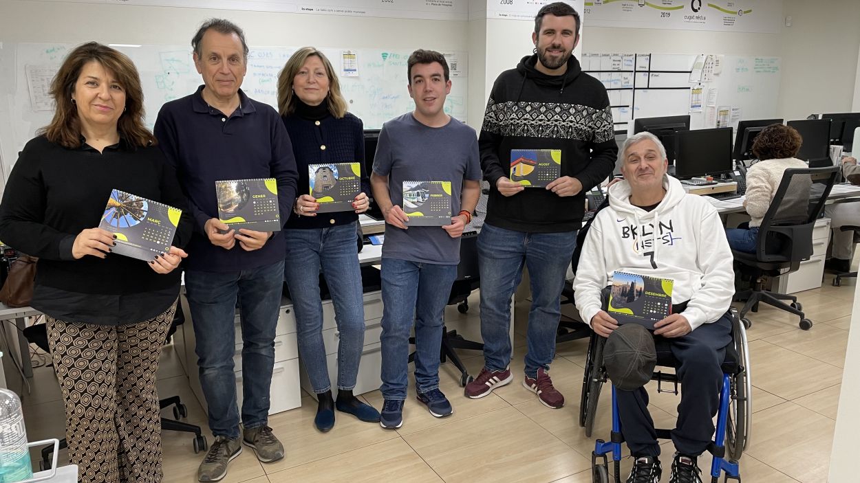 Encara pots venir a buscar el teu calendari de Cugat Mèdia