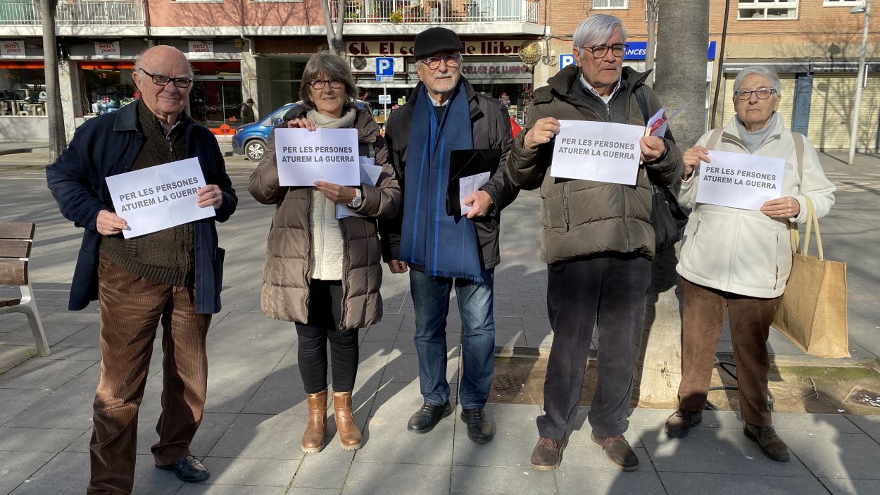 Els pensionistes convoquen una acció conjunta per la pau el 24 de febrer