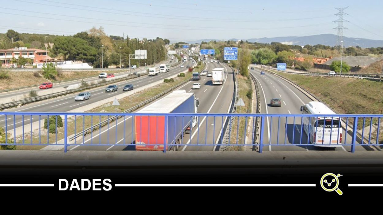 Les multes a l'AP-7 i la B-30 entre Granollers i el Papiol es multipliquen per 18 després dels nous límits de velocitat