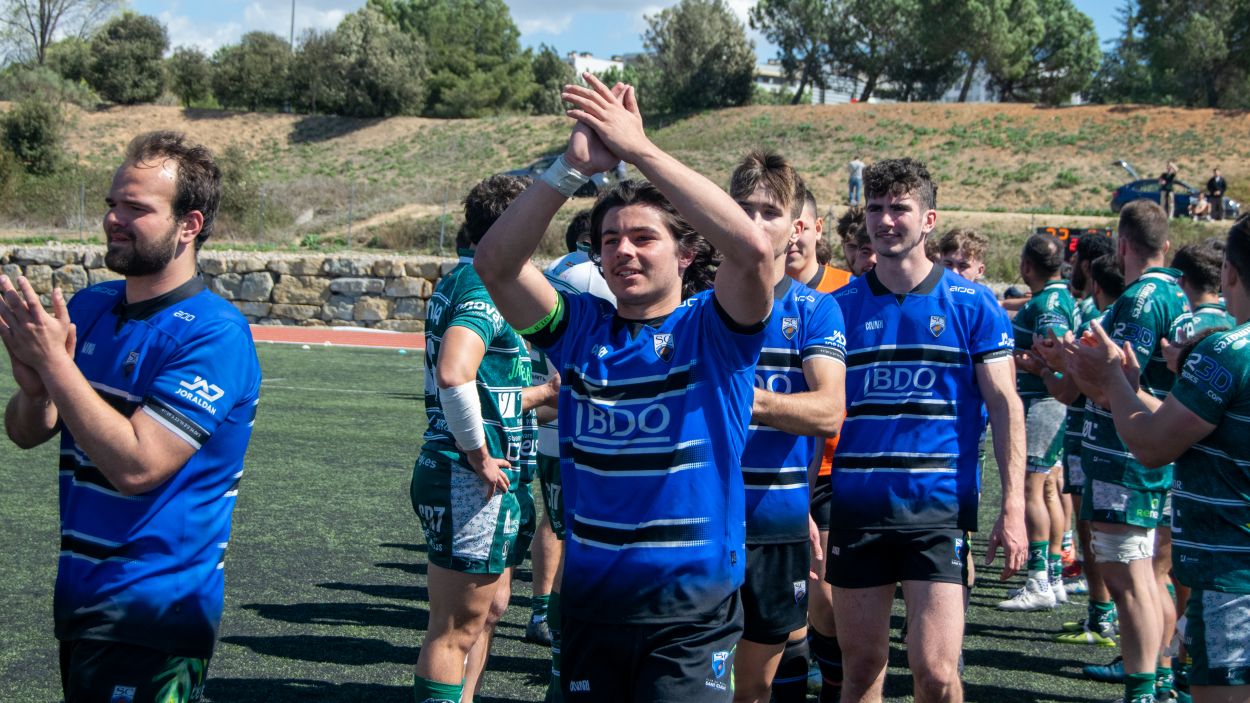 El Rugby Sant Cugat masculí es classifica per als playoff de Divisió d'Honor