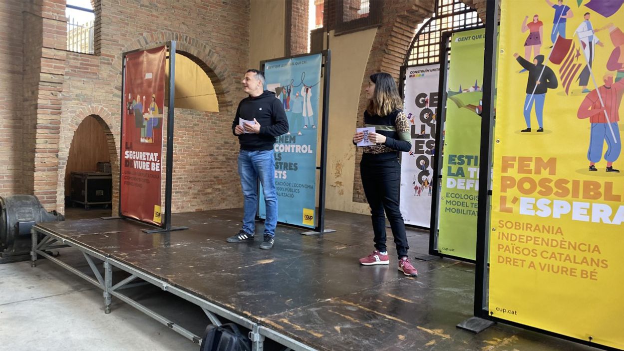 La CUP es presenta a Sant Cugat fent una crida a aturar 