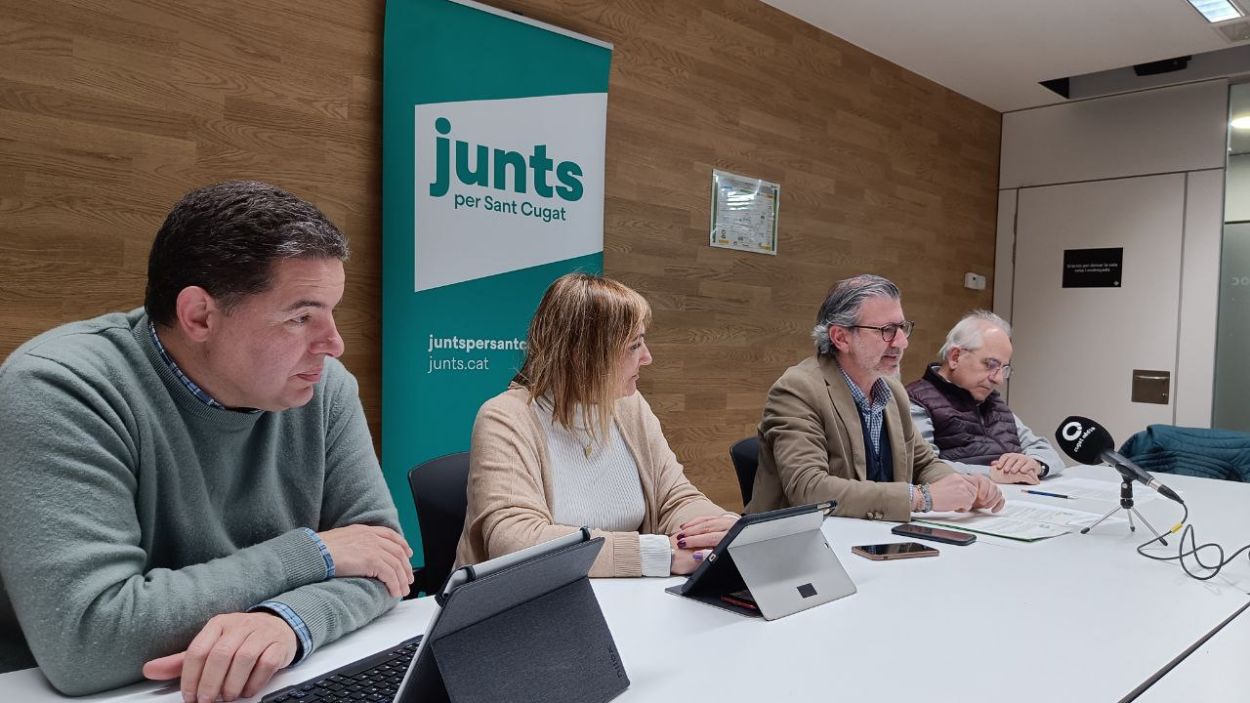 Qui té els drets electorals de la marca Junts a Sant Cugat?
