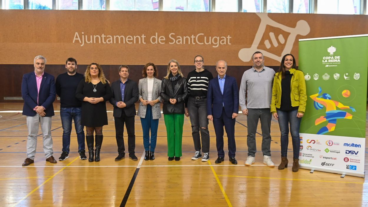 La Copa de la Reina de voleibol es presenta en societat a Sant Cugat