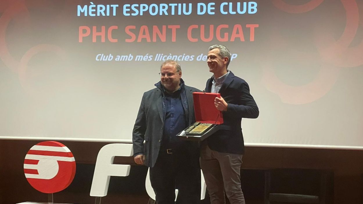 El Solideo PHC Sant Cugat, guardonat amb el premi al Mèrit Esportiu 2022