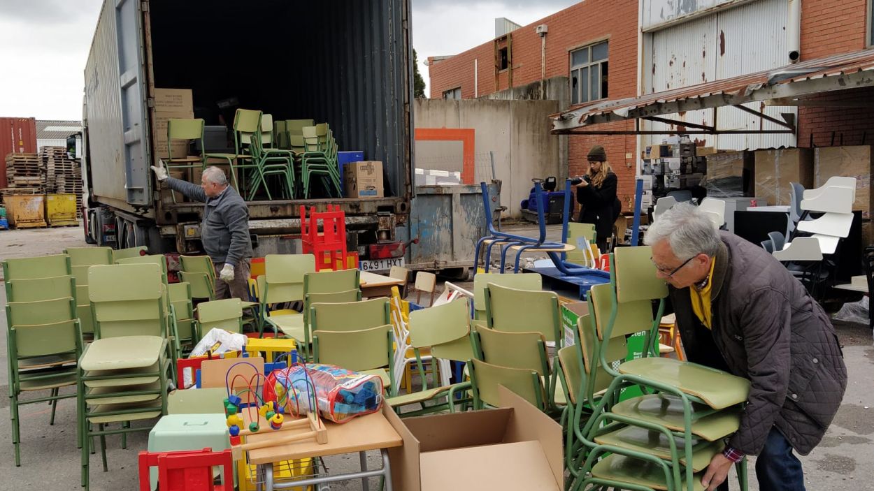 L'Església Protestant de Valldoreix recull material per a Turquia i Síria