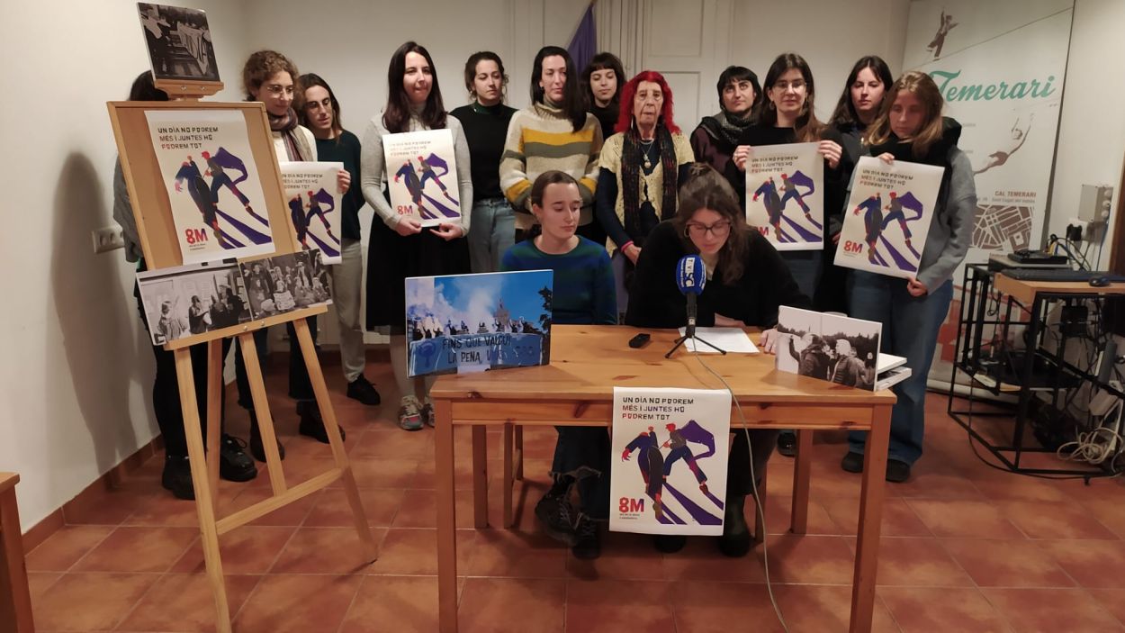 El Comitè del 8-M escalfa motors per un març de 
