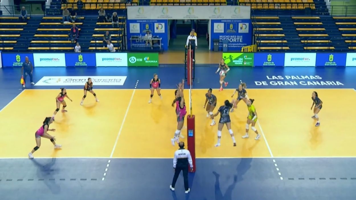 El DSV- Volei Sant Cugat cau per la via ràpida davant un intractable Gran Canaria