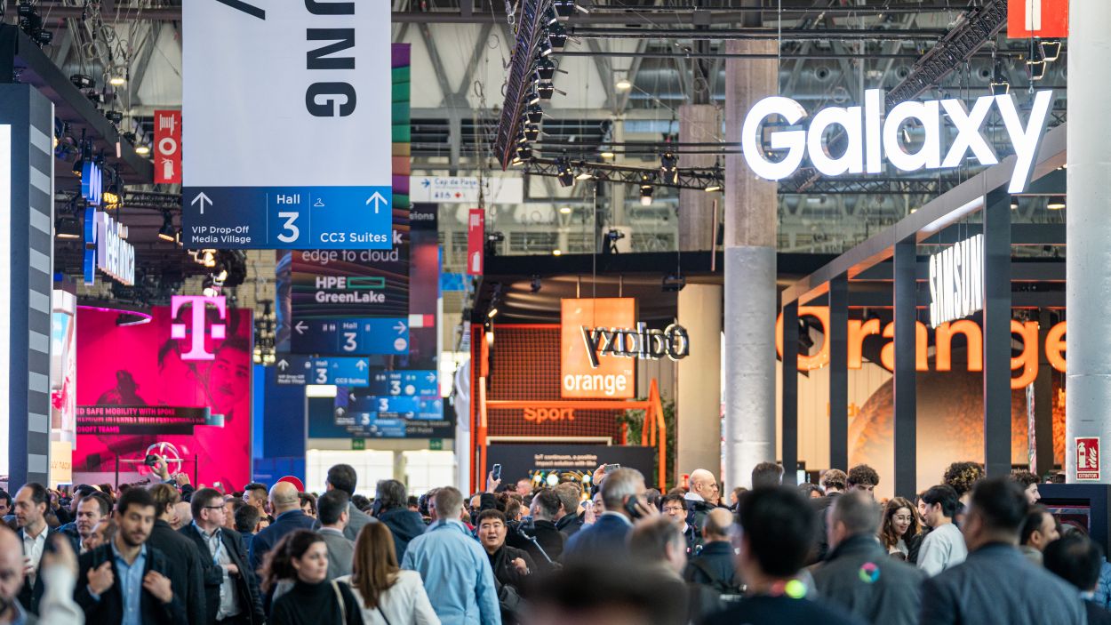 Presència santcugatenca al primer MWC sense mascareta