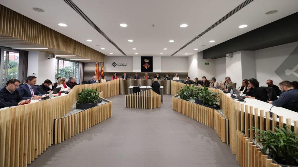 La composició històrica del ple municipal de Sant Cugat, mandat a mandat