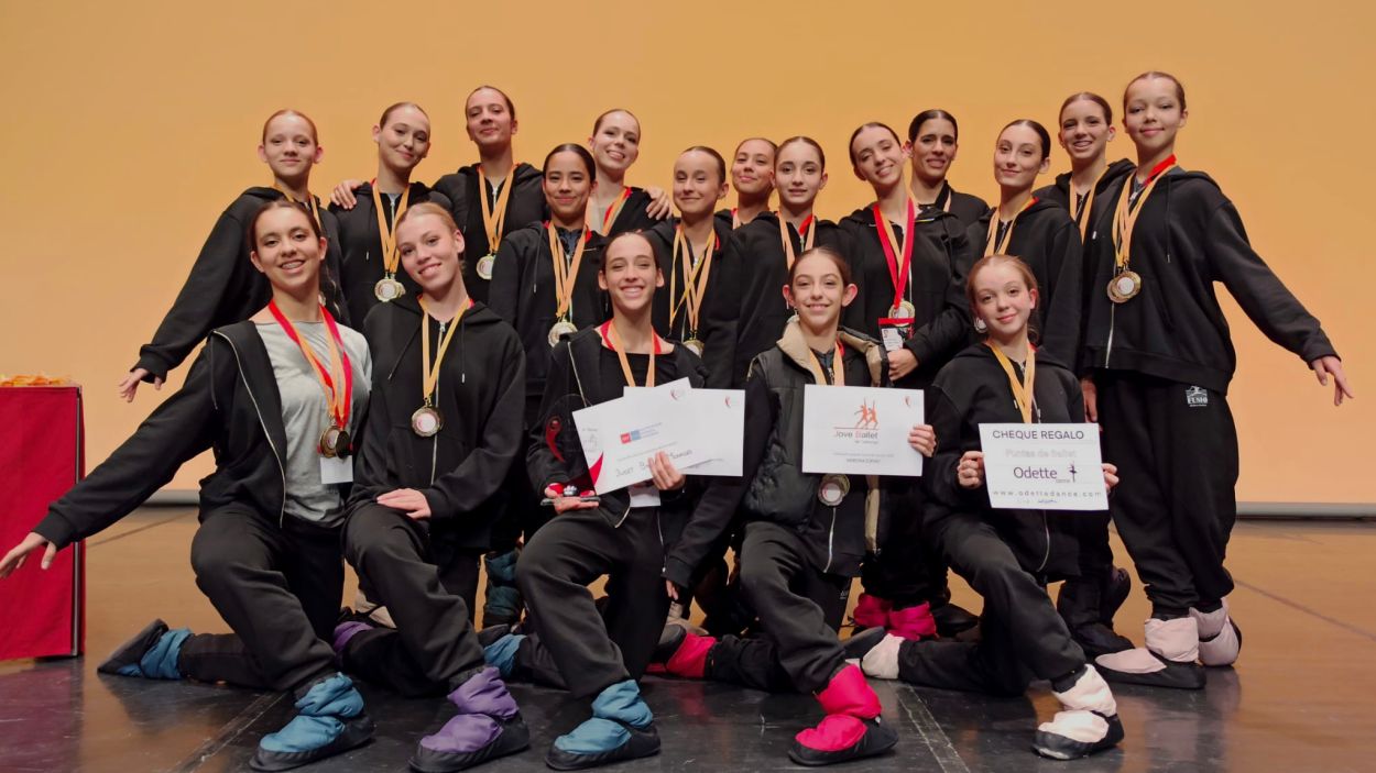 L'Escola Fusió aconsegueix 14 medalles al concurs de dansa Vaslav Nijinsky