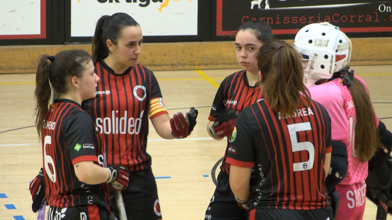 El femení del Solideo Patí Hoquei deixa escapar el triomf en el darrer sospir