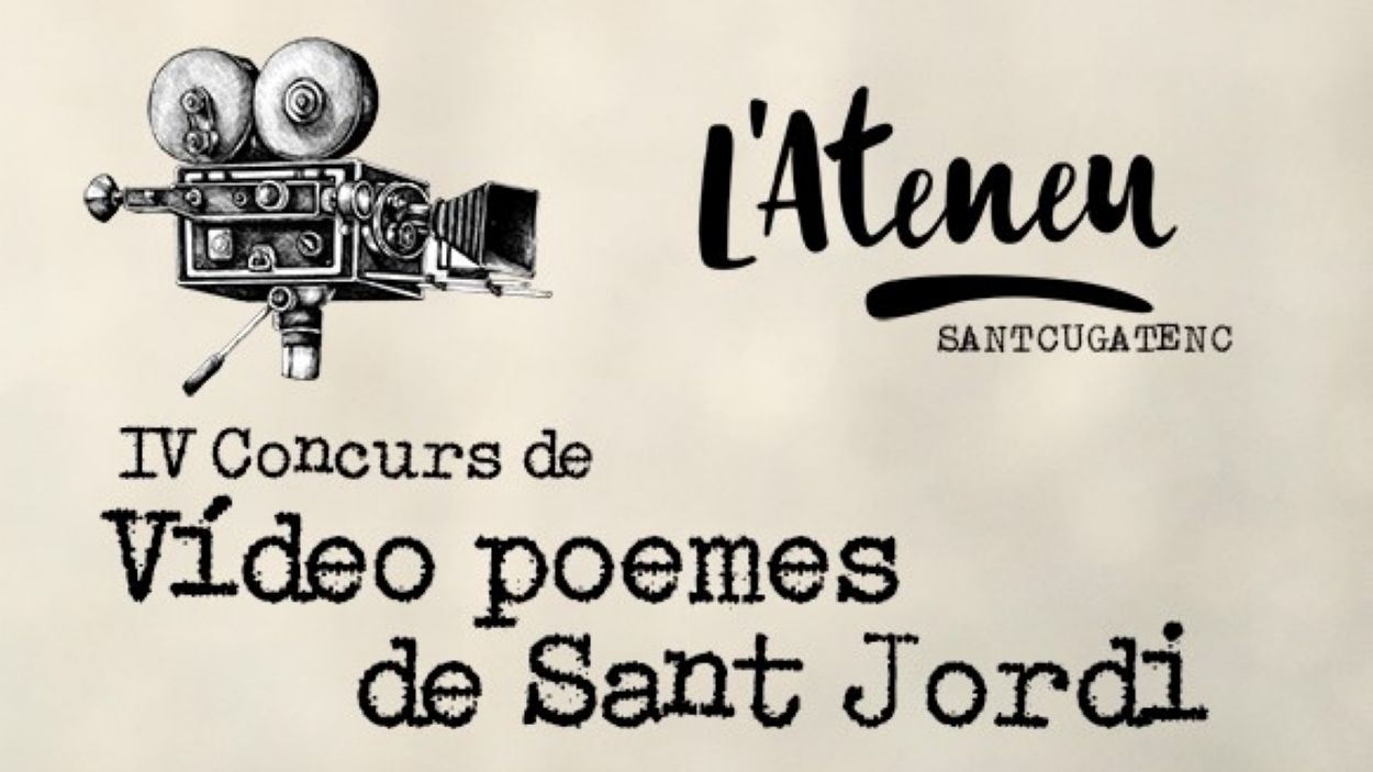 Torna el concurs de poesia audiovisual de l'Ateneu Santcugatenc