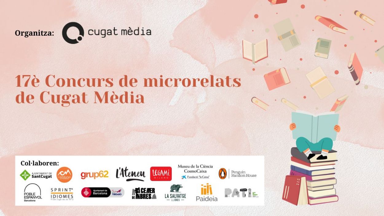 Participa en el 17è Concurs de microrelats de Cugat Mèdia