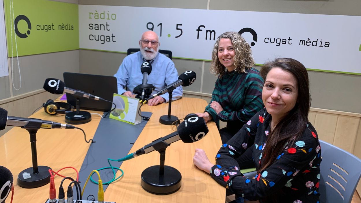 La directora Roit Feldenkreis i la flautista Elisabet Franch passen pel 'Molta Comèdia'