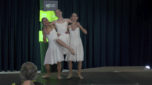 Premis Esports en marxa. Actuació Escola Fusió