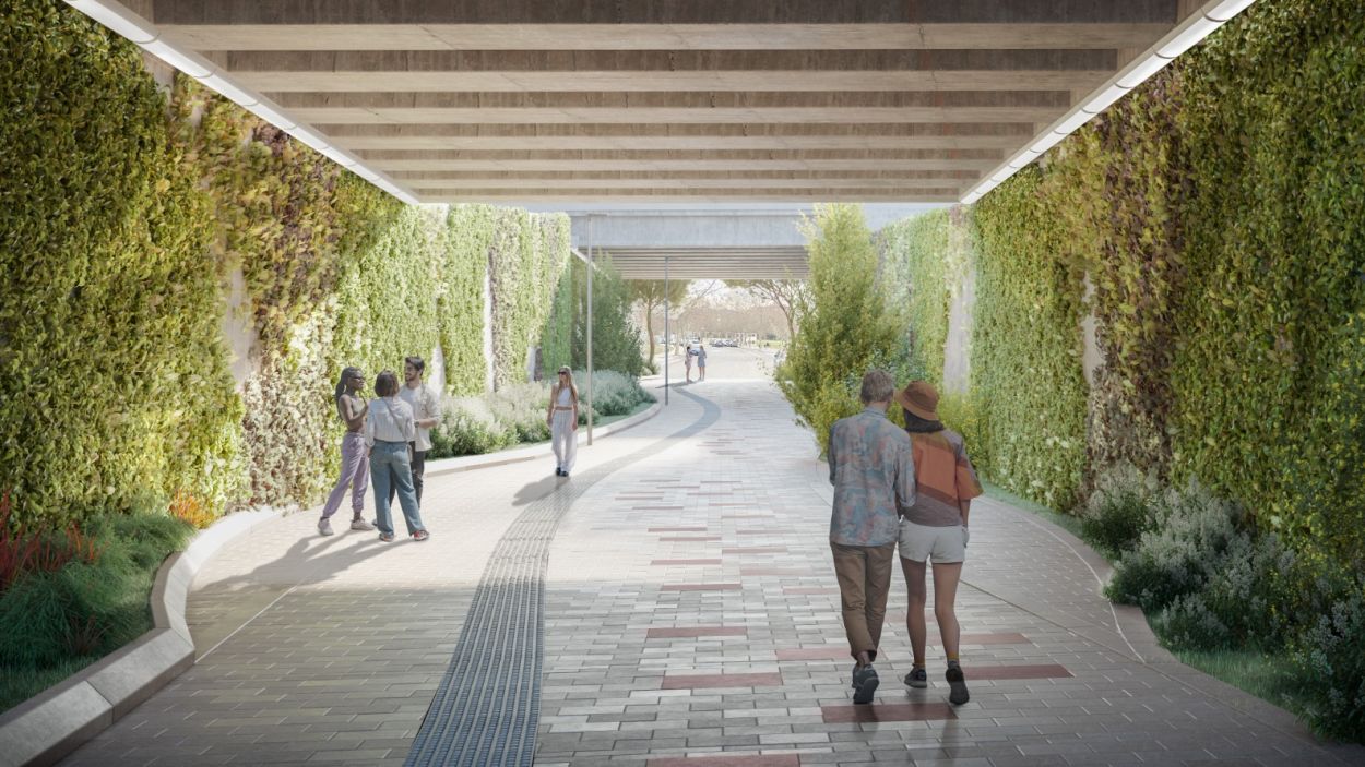 L'accés a l'escola Pins del Vallès es posa a punt