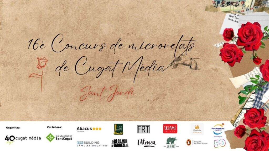 Alt: Obert el concurs de Microrelats de Sant Jordi de Cugat Mèdia