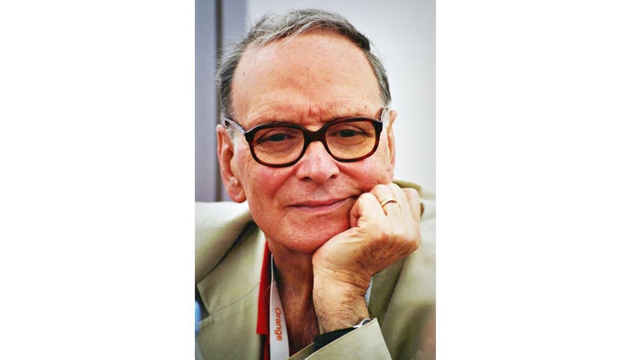 L'autor de bandes sonores de pel·lícules Ennio Morricone, al 'Cinema a la Xarxa'