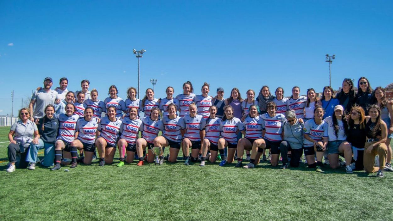 El Rugby Sant Cugat femení B, campió de Primera Catalana