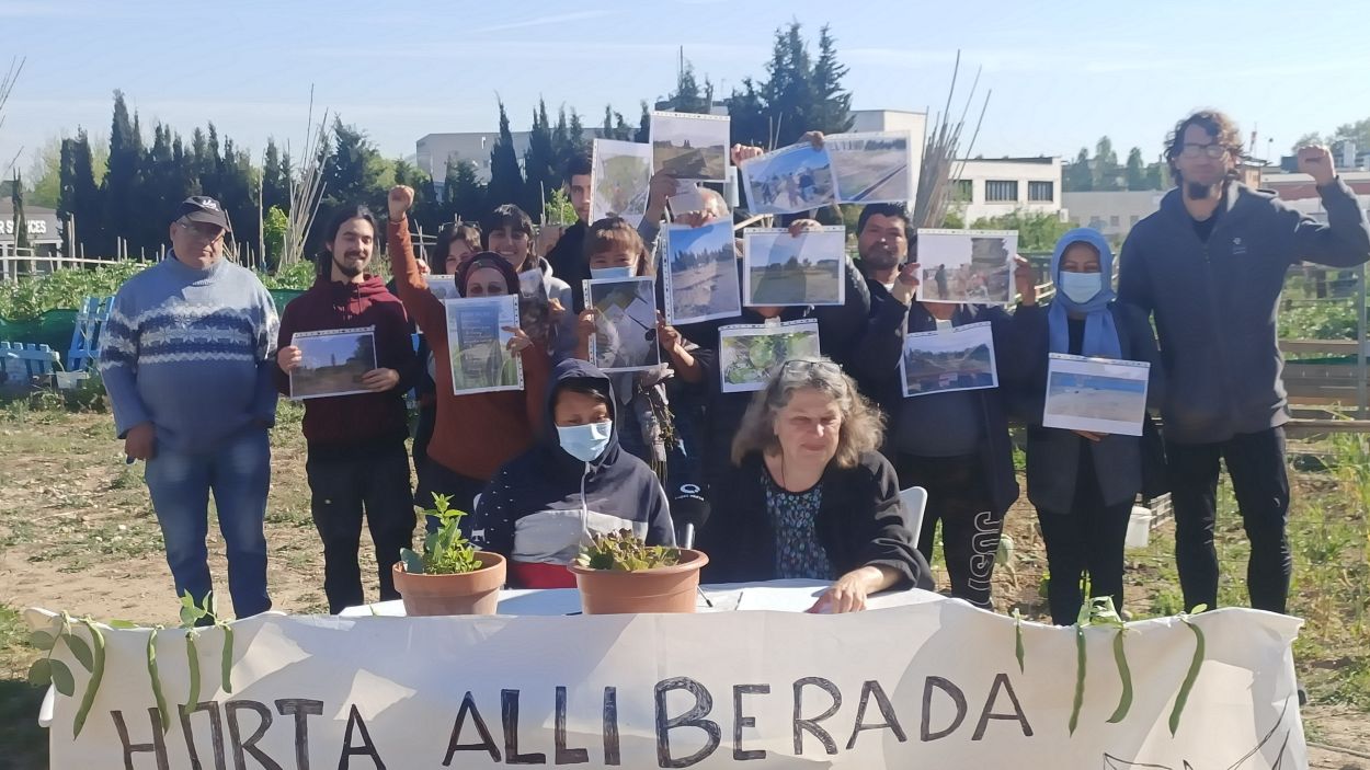L'Horta Alliberada s'enfronta a un tercer intent de desallotjament