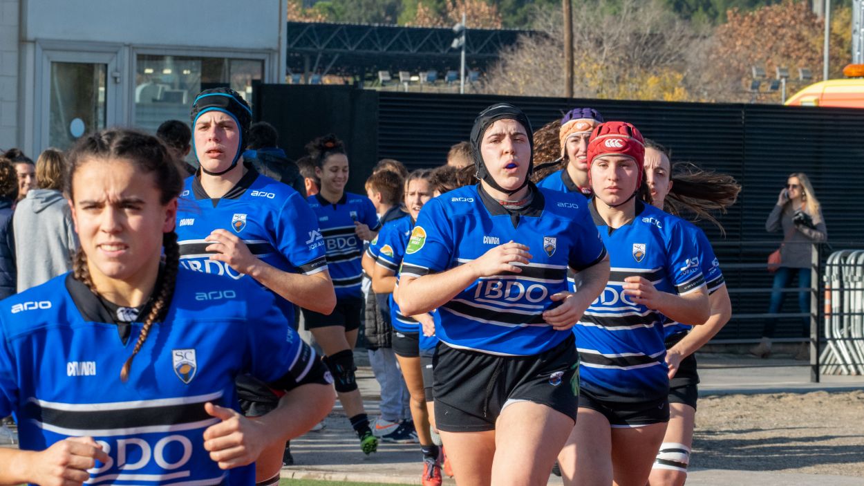El Rugby Sant Cugat femení, de moment, es queda sense jugar el play-off pel títol