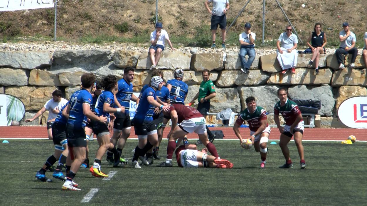 El Rugby Sant Cugat dona tot sobre la gespa, però cau contra un poderós Alcobendas