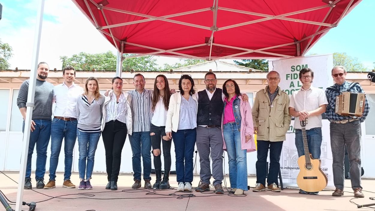 Independents recorda el mandat de l'1-O i es presenta per acabar amb la vella política