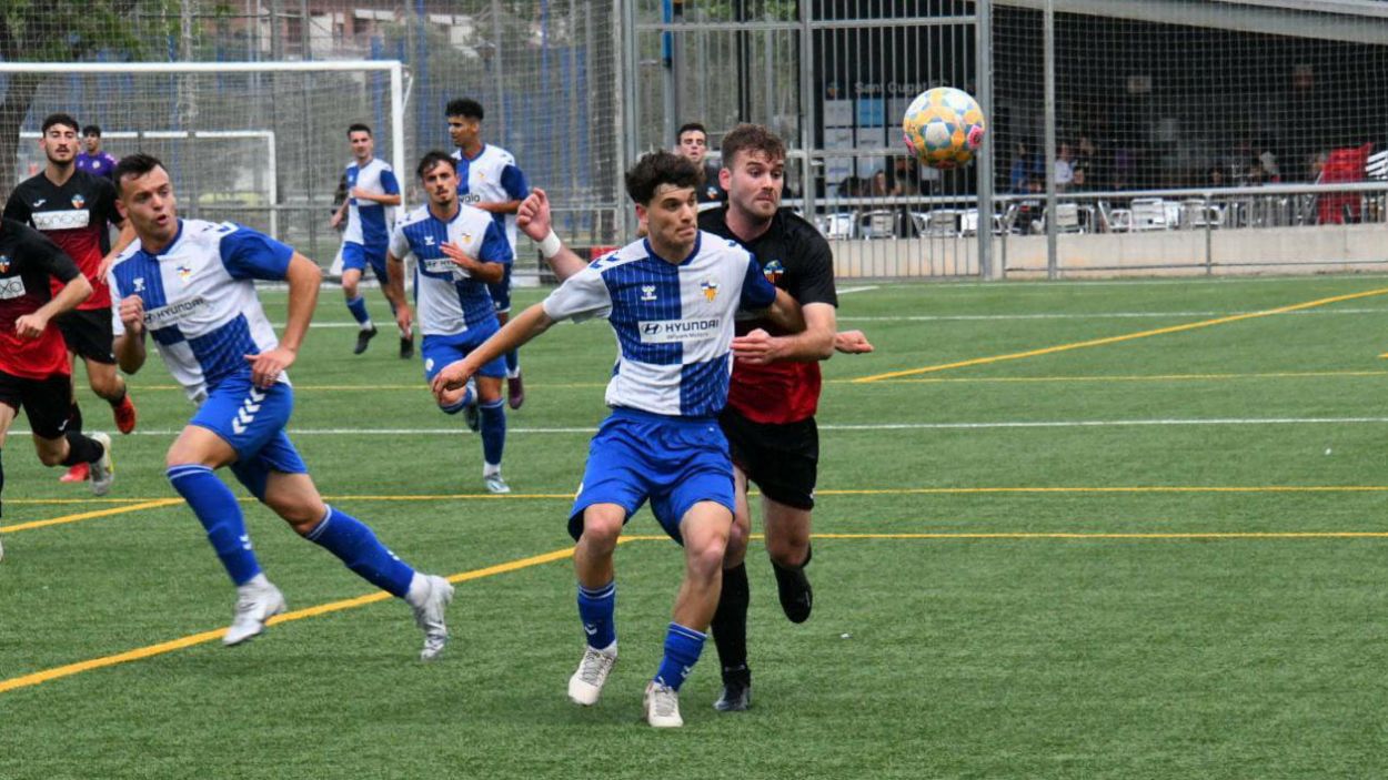 El primer equip masculí del SantCu, enquadrat al grup 2 de Primera Catalana