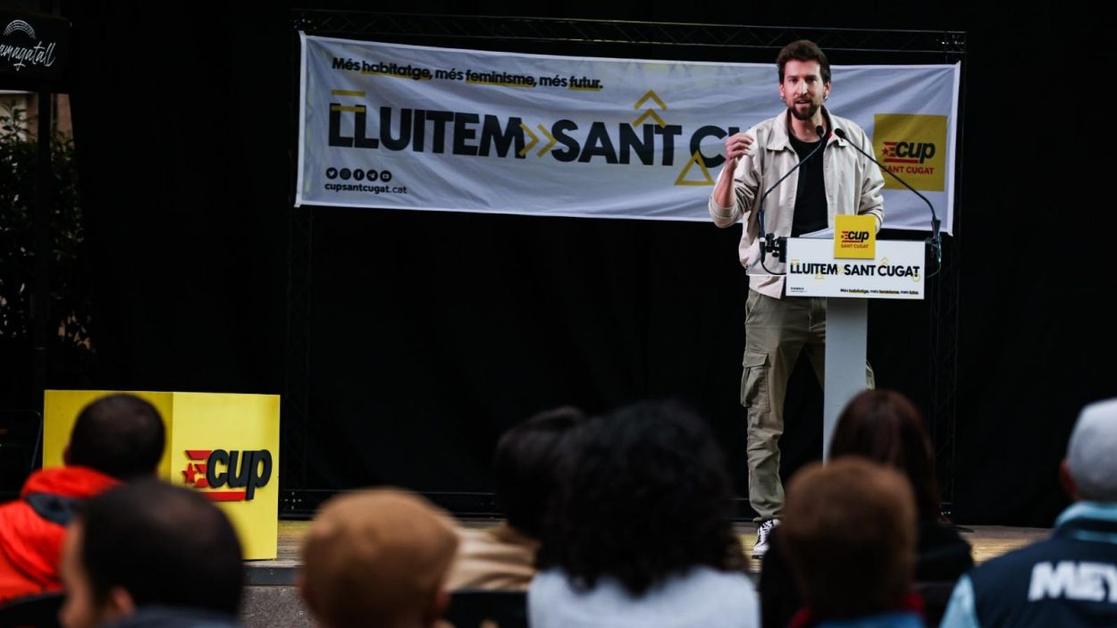 La CUP critica que Vallès rebutgi el cordó sanitari a Vox