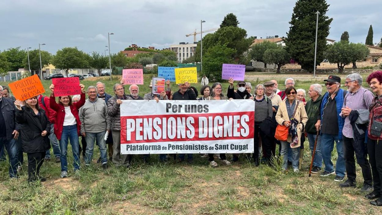 La Plataforma de Pensionistes reclama compromís dels polítics amb la segona residència pública a Sant Cugat