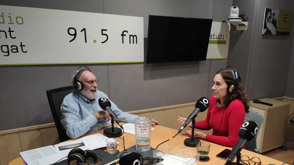 Laura Conejero visita el 'Molta Comèdia' per parlar de 'Terra Baixa. Reconstrucció d'un crim'