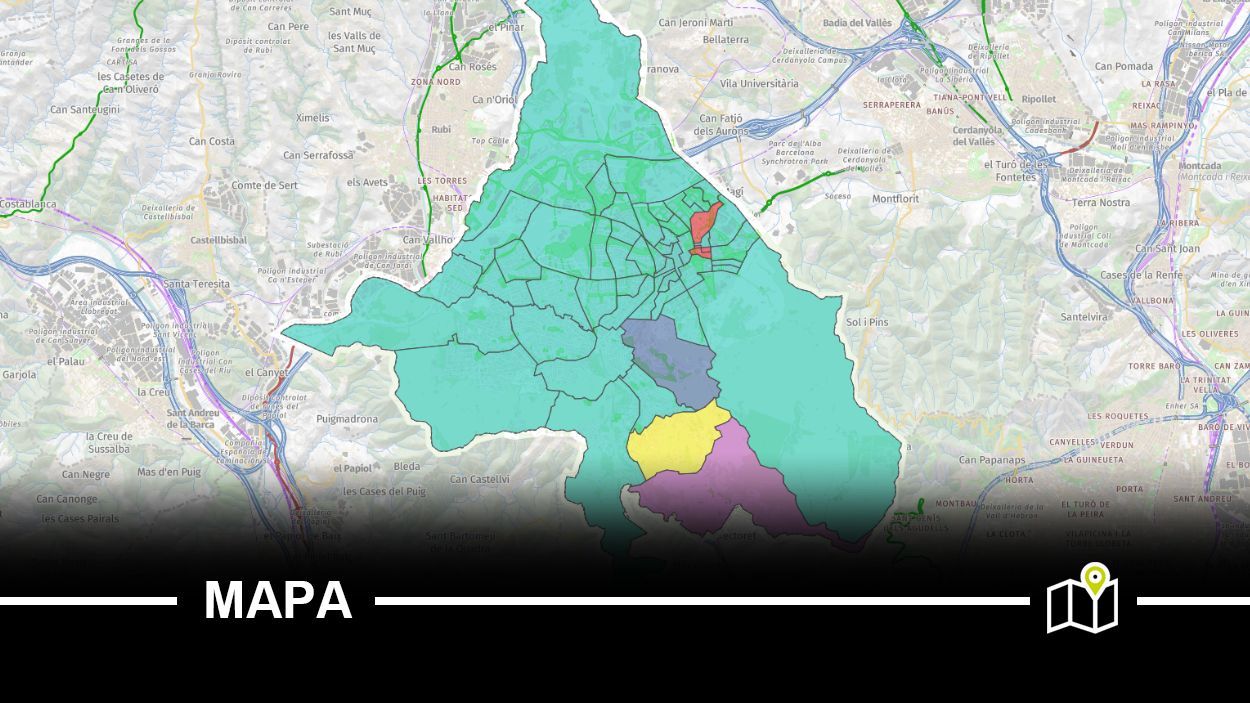 Junts s'imposa un altre cop a tots els barris, tret de la Floresta i les Planes