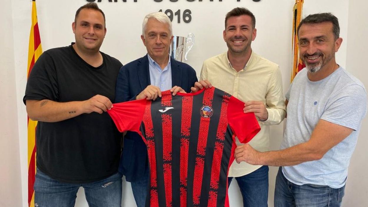 Eric Chalamanch, nou entrenador del primer equip masculí del SantCu