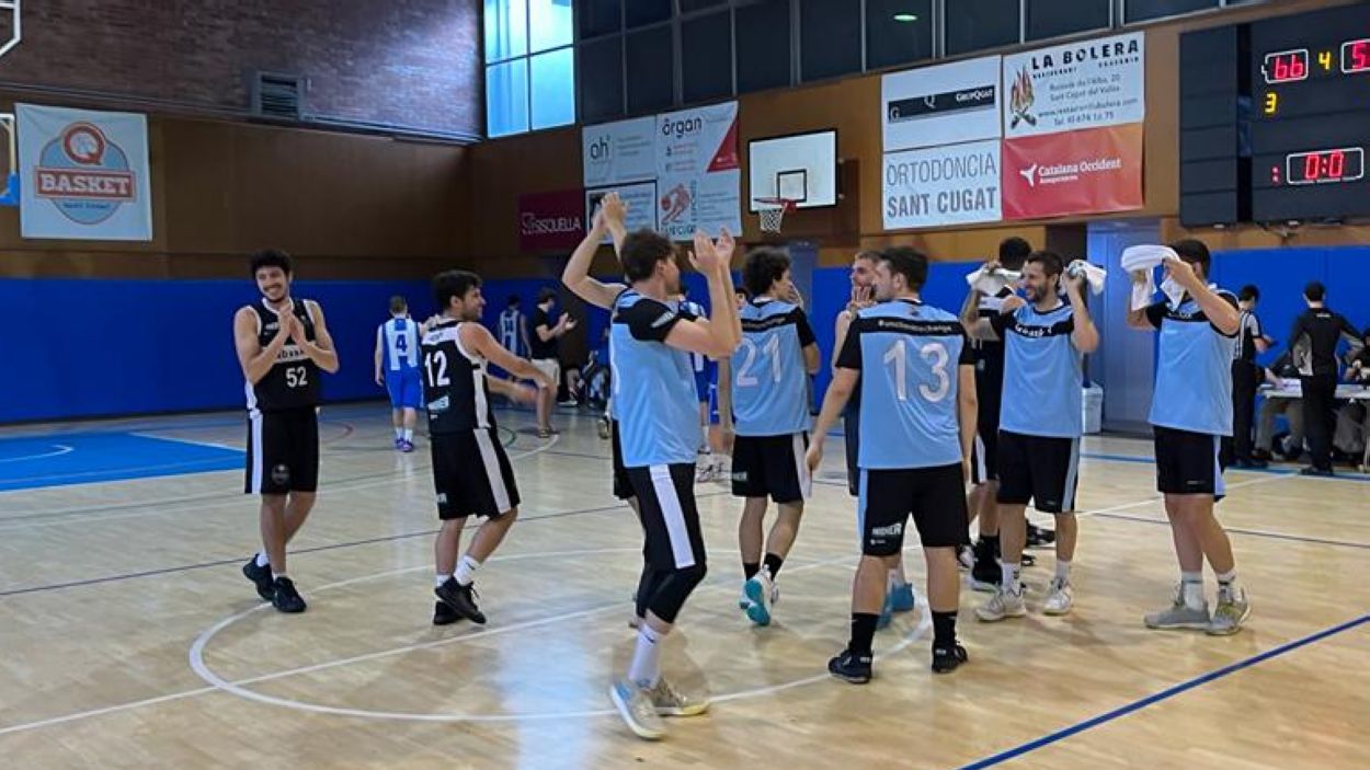 El Qbasket es manté  a Segona Catalana després de superar l'Espanyol B