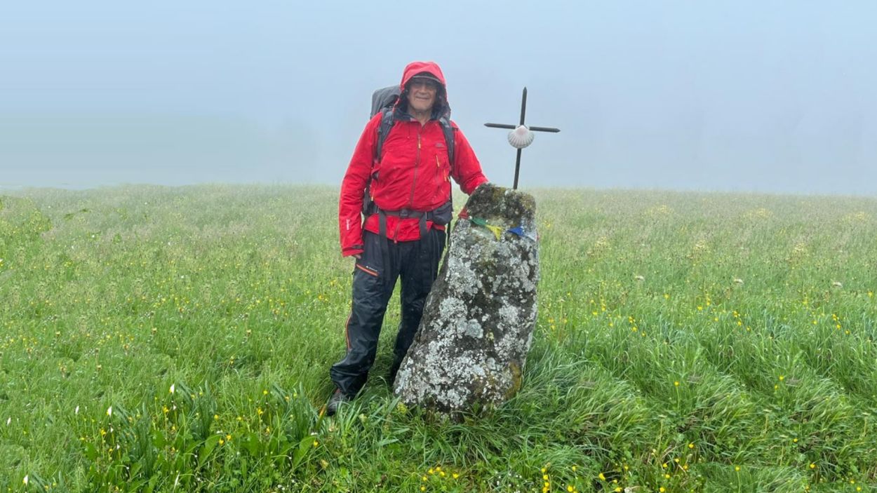 De Roma a Santiago: la història d'un santcugatenc que farà 2.800 km a peu