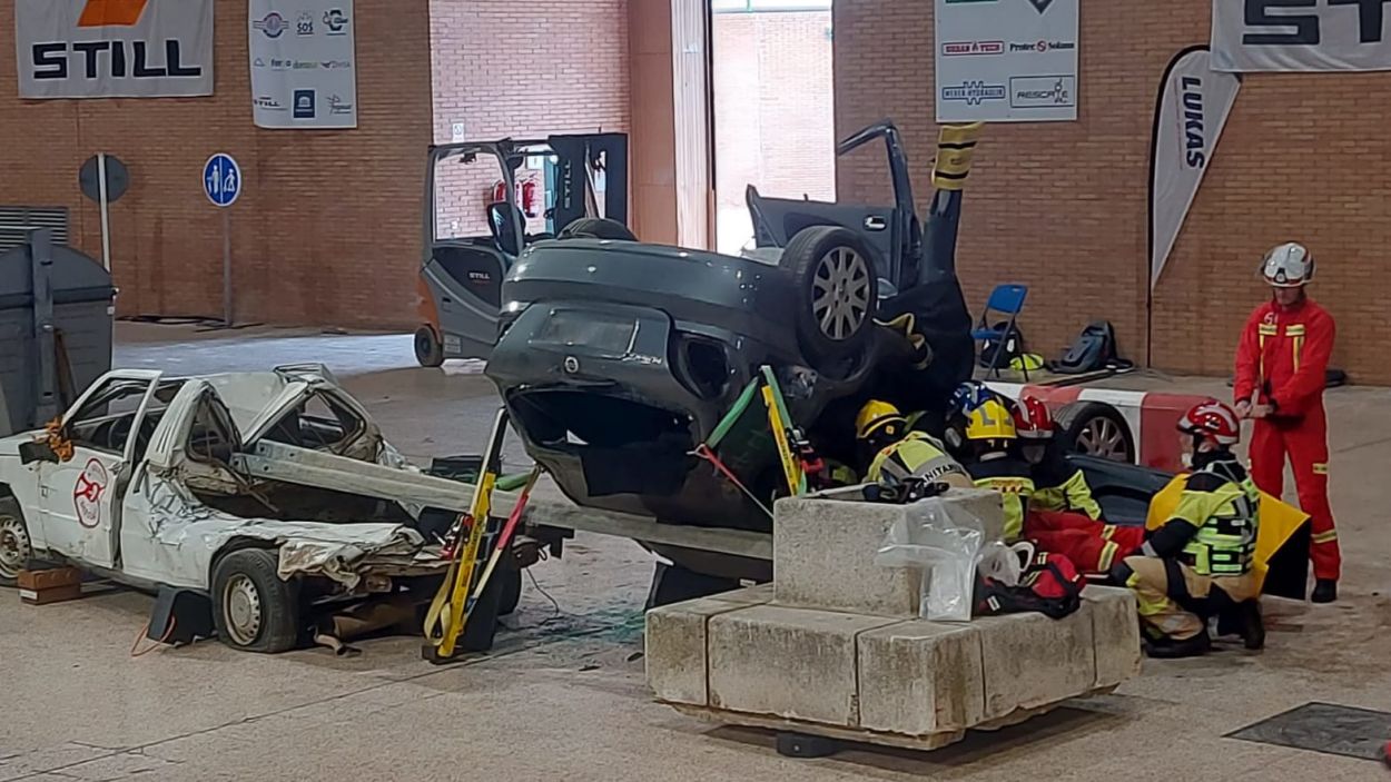 Un santcugatenc bomber, al mundial de rescat en accidents de trànsit