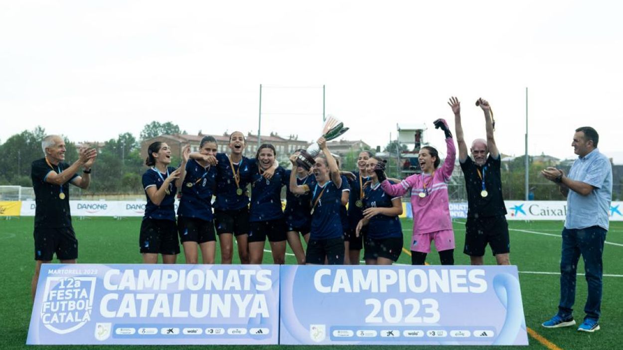 El Junior, campió de Catalunya cadet femení de futbol 7