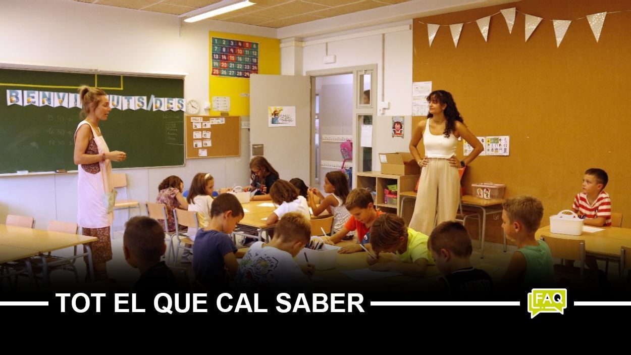 [FAQ] Com funcionen els vals escolars de 100 euros per als alumnes de primària?