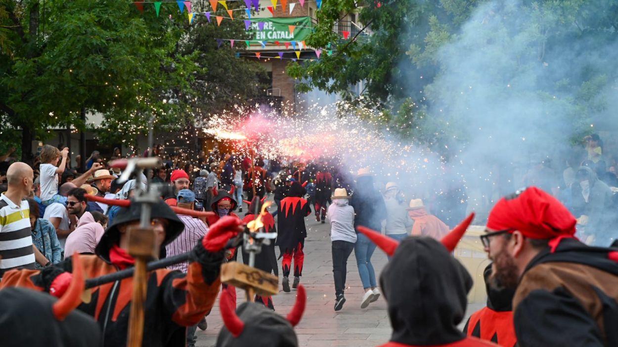 Els Catarres i el Correfoc, protagonistes del divendres de Festa Major