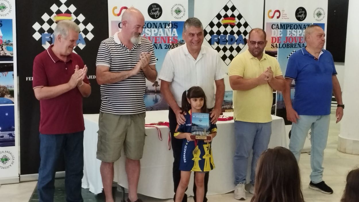 Laia Cid, del Club d'Escacs Sant Cugat, debuta a l'Europeu a la categoria sub 8