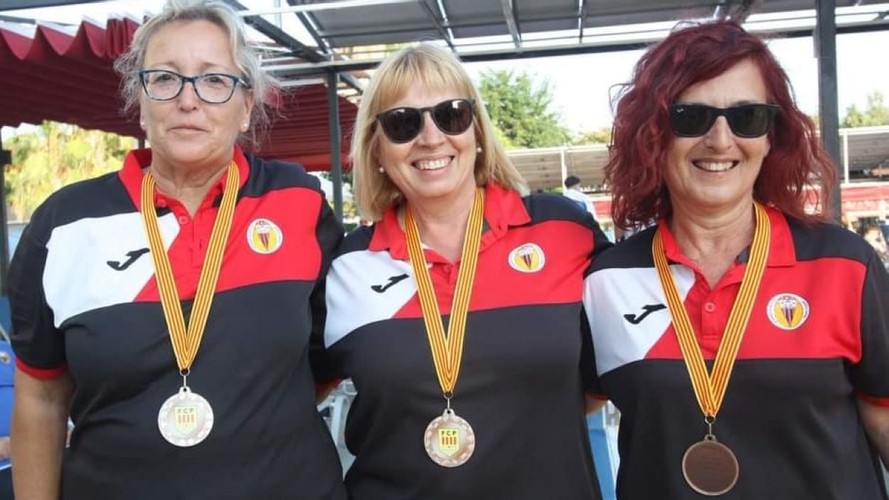 El Club Petanca Sant Cugat femení finalitza quart al Campionat de Catalunya